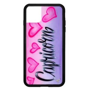 iPhone 12 Pro Max Capricorn Airbrush Wildflower Case